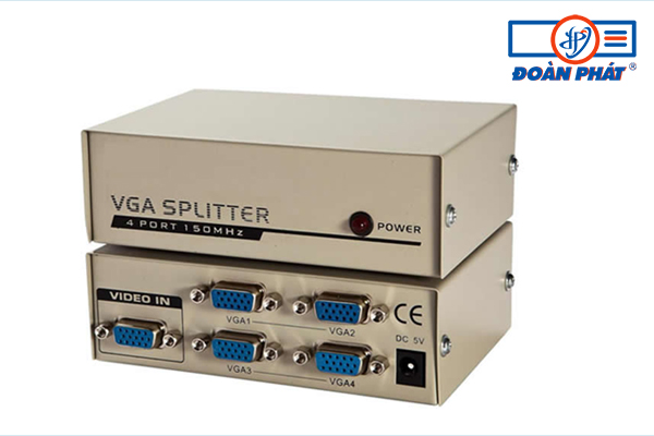 Bộ chia VGA 4 cổng, bộ chia tín hiêu VGA vào 1 ra 4