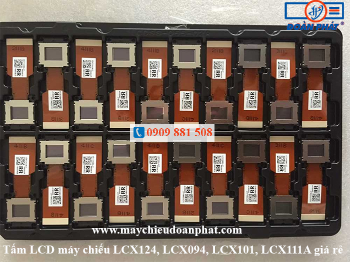 Tấm LCD máy chiếu LCX124, LCX094, LCX101, LCX111A giá rẻ